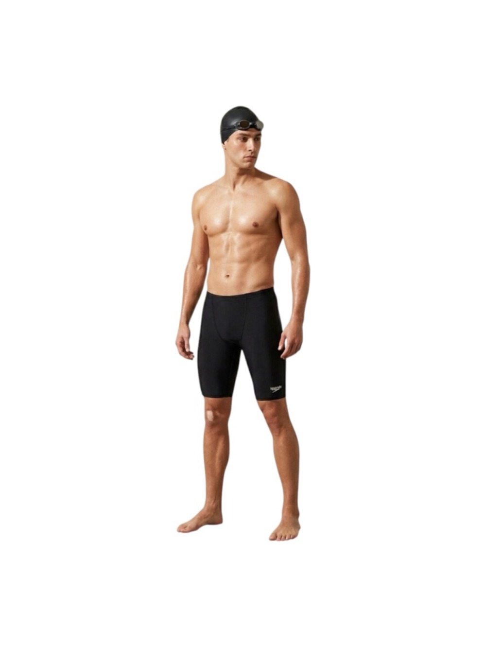 Speedo Men's Black Jammer Swimsuit Size 40 NWT